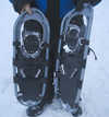 Bottom of snow shoes