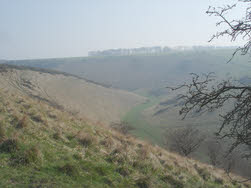 Wolds valley