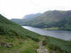 Buttermere from the path to Scarth Gap 