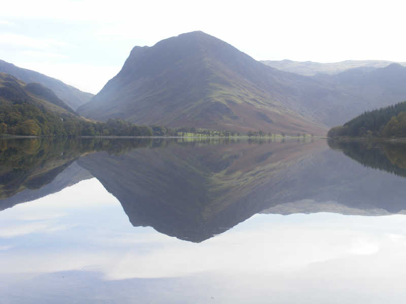 Fleetwith Pike seen across Buttermere 